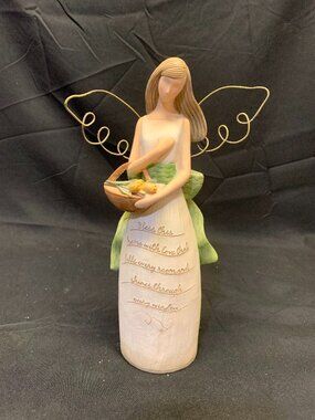 2006 Heart Warmers Angle Seagull Studios "Bless This Home with Love"